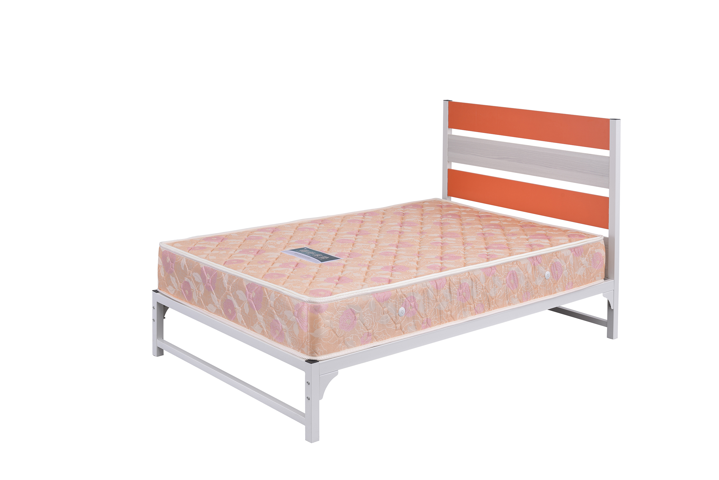 單位宿舍床，單層鐵架床