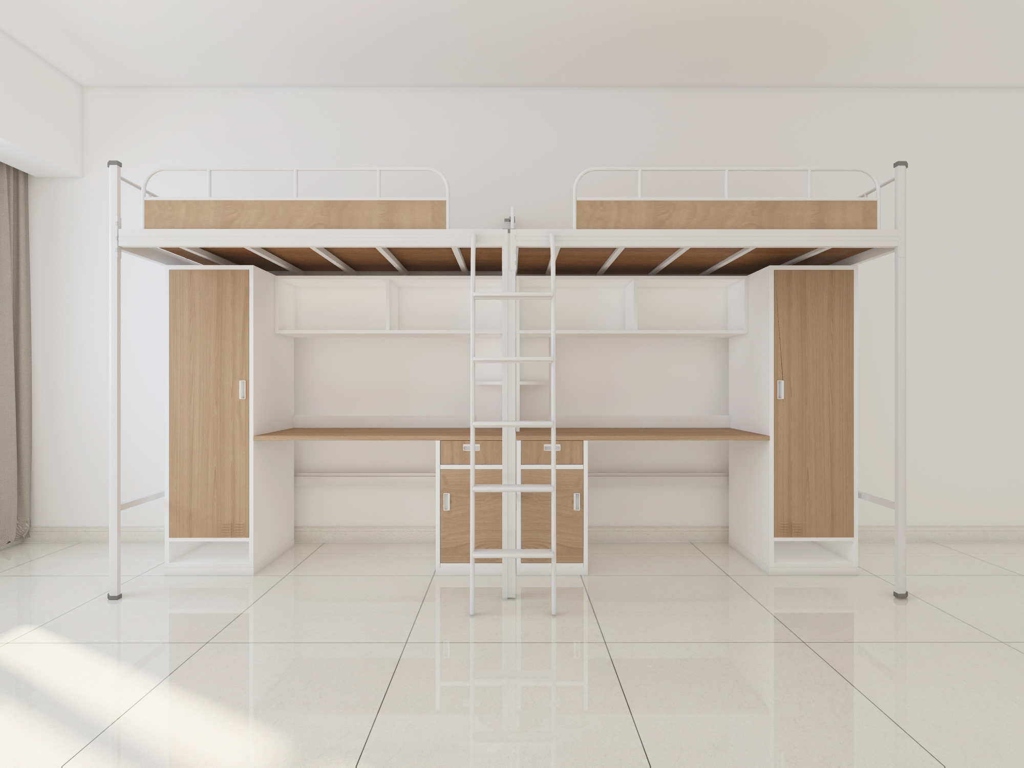 你們的上下鋪鐵床用什么材質？