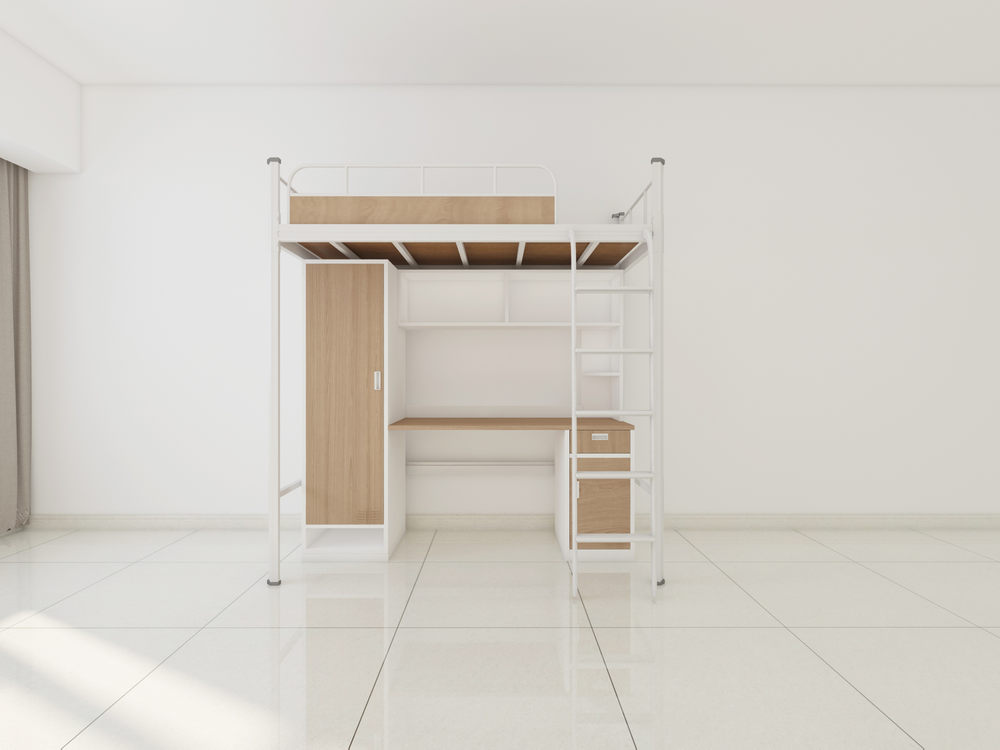 學(xué)生上下鋪鐵床尺寸是多少？