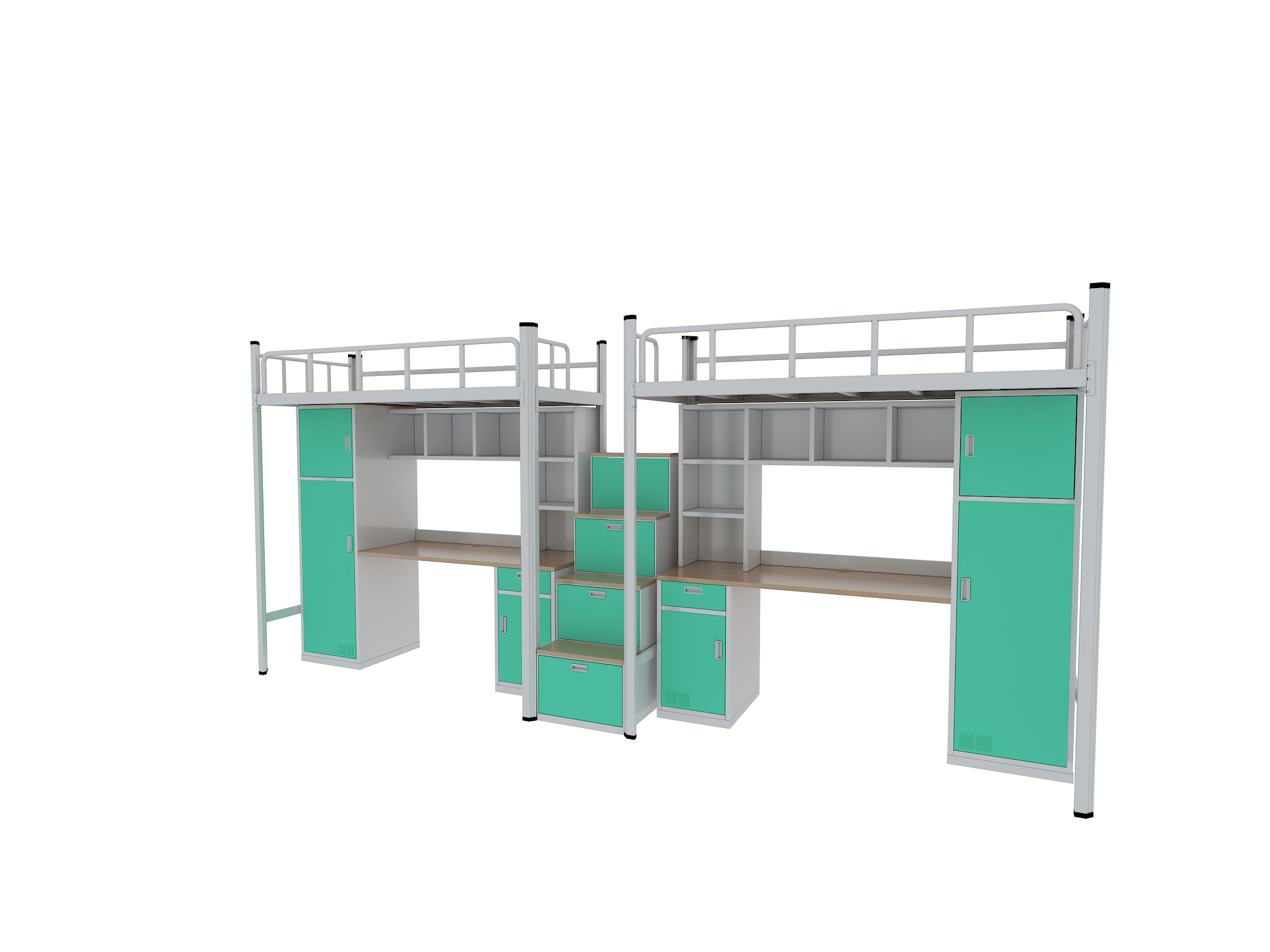 如何在小宿舍里設(shè)計(jì)雙層鐵床？