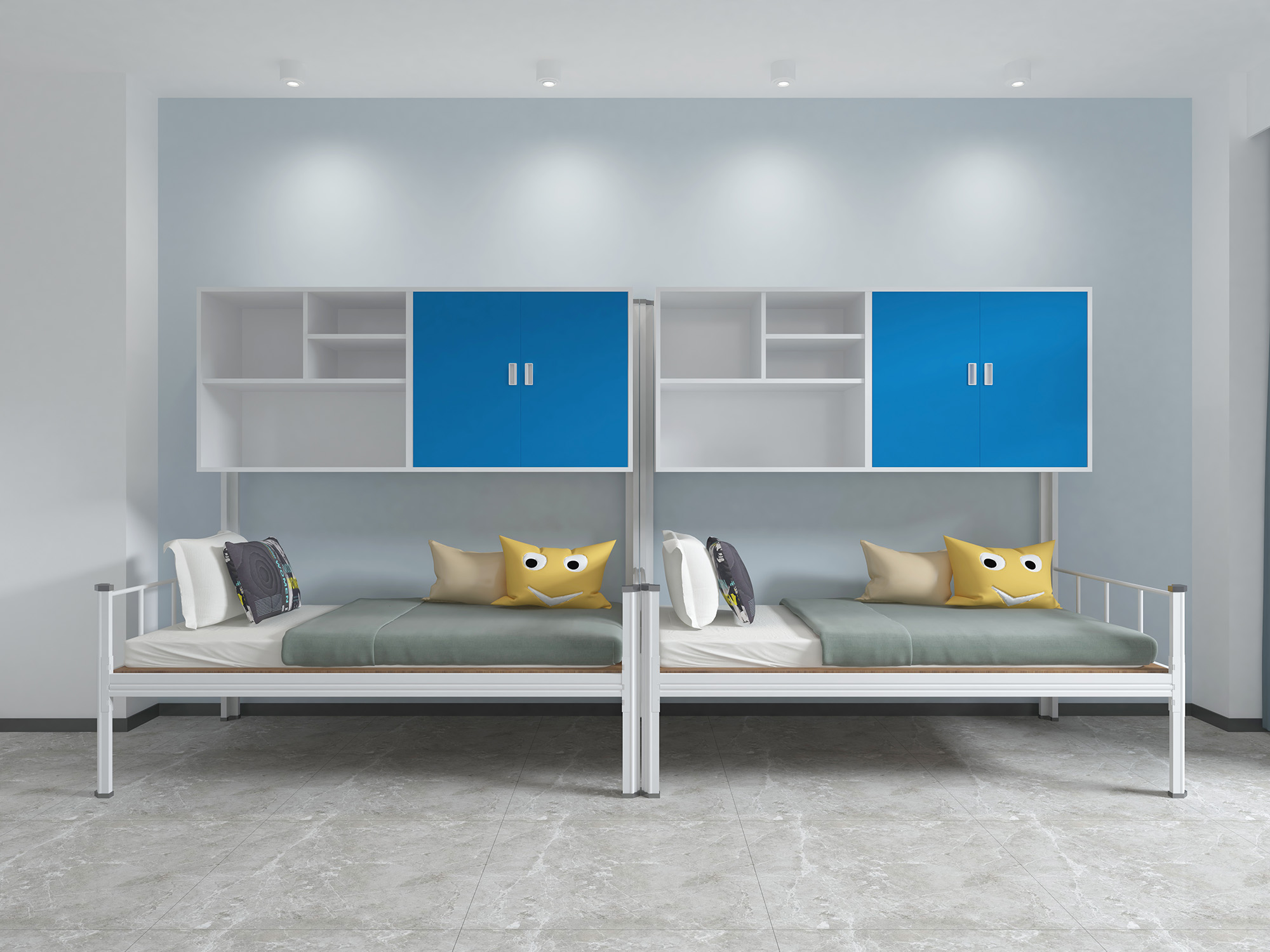 單人宿舍公寓床圖片是什么樣的？