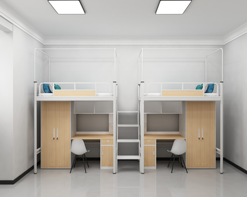 學生公寓床上面床下面能學習嗎？